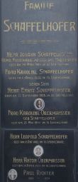 Schaffelhofer; Obermaisser geb. Schaffelhofer; Richter