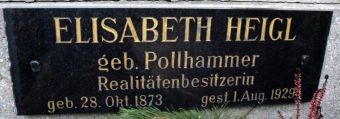 Heigl geb. Pollhammer