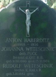 Haberditz; Weteschnik; Weteschnik geb. Puck