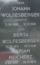 Wolfsberger; Reichert