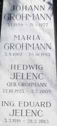 Grohmann; Jelenc; Jelenc geb. Grohmann