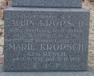 Kropsch; Kropsch geb. Resch