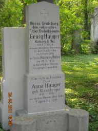 Hauger Georg +1859, Anna Hauger geb.Klausberger