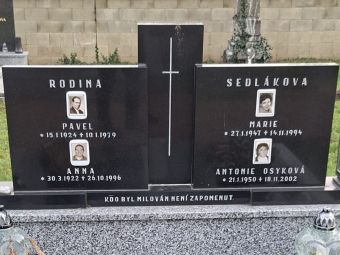 Sedláková; Osyková