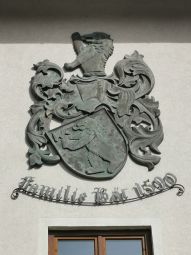 Bad Gastein - Wappen von Familie Bär (1590) auf Haus