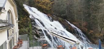 Bad Gastein - Wasserfall (unterhalb der Brücke)