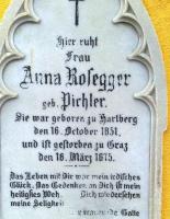 Pichler; Rosegger geb. Pichler