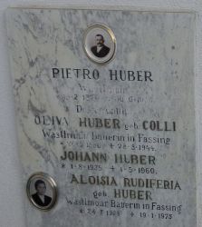 Huber; Wastelmair; Colli; Rudiferia; Fassing