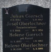 Giersch; Oberlechner; Giersch geb. Kunszt