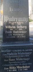 Wintermayr; Oelberg; Hintersteiner geb. Wintermayr; Minehuber
