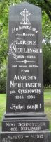 Neulinger; Neukinger geb. Cysarowsky; Schnitzler geb. Neulinger
