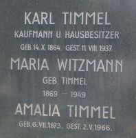 Timmel; Witzmann geb. Timmel