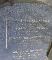 Schneider; Schneider geb. Novak; Trefkorn-Metzker geb. Schneider
