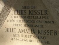 Kisser; Kisser geb. Rottenberg