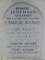 Kraus; Jenemann geb. Kraus
