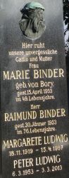 Binder geb. von Bory; Binder; Ludwig
