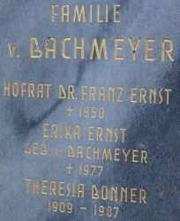 von Bachmeyer; Ernst; Ernst geb. von Bachmeyer; Bonner