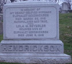 Hendrickson; Reynolds