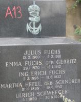 Fuchs; Fuchs geb. Gerbitz; Hefel geb. Schnürer; Schweeger