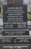 Holzer; Hohn; Staudenherz; Rocil geb. Holzer; Grulich geb. Preyer; Krautschneider