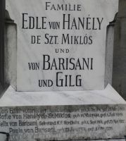 von Hanely de St.Miklos; von Hanely; von Barisani; Peharc geb. von Barisani; Gilg