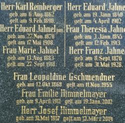 Reinberger; Jahnel; Gschwendner; Himmelmayer; Koresch; Ruthmer