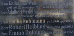 Wedel; Helbling; Kohlmann