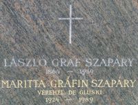 von Szapary; de Gluski born von Szapary