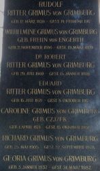 Grimus von Grimburg; Grimus von Grimburg geb. von Engerth; Grimus von Grimburg geb. von Czjzek