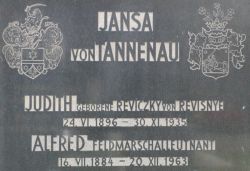 Jansa von Tannenau; Jansa von Tannenau geb. Reviczky von Revisnye