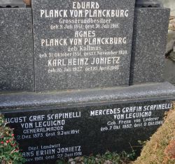 Planck von Planckburg; Planck von Planckburg geb. Kallmus; Jonietz; Scapinelli von Leguigno; Scapinelli von Leguigno geb. von Lederer