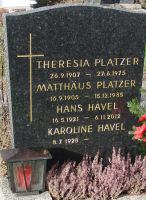 Platzer; Havel