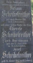 Scheibelreither; Scheibelreither geb. Horstmann