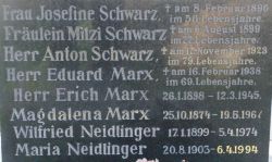 Schwarz; Marx; Neidlinger