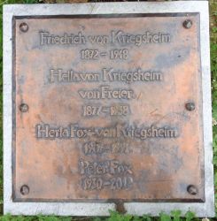 Fox; Kriegsheim, v.; Freier, v.