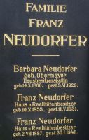 Neudorfer; Neudorfer geb. Obermayer