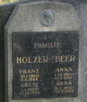 Holzer; Beer