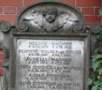 Wagner; Wagner geb. Rieger; Emminger; Emminger geb. Wagner; Emminger geb. Tapsik