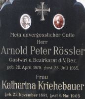 Rössler; Kriehebauer