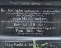 Rucker; Musil; Aichhorn; Isnenghi