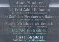 Stradner; Rudolf geb. Stradner verw. Hofmann; Stradner geb. Breisch