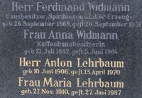 Widmann; Lehrbaum