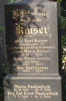 Kaiser; Lorenz; Paulowitsch