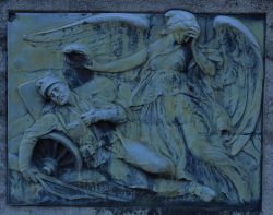 Kriegerdenkmal; Relief; Meixner