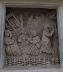 Kirche Relief