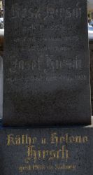 Israelitischer Bereich am Friedhof Bad Pirawarth: Hirsch