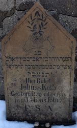 Israelitischer Bereich am Friedhof Bad Pirawarth: Kolb