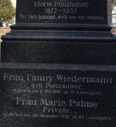 Ponzauner; Wiedermann; Palme