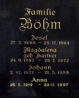 Böhm; Böhm geb. Hartner