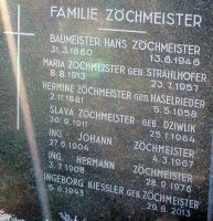 Zöchmeister; Zöchmeister geb. Haselrieder; Kiessler geb. Zöchmeister